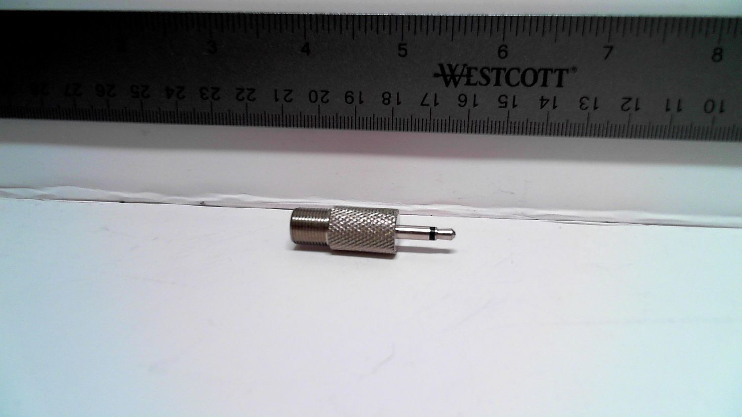 Coupler/Connector - 3.5mm Audio Jack Male to F-Type Female