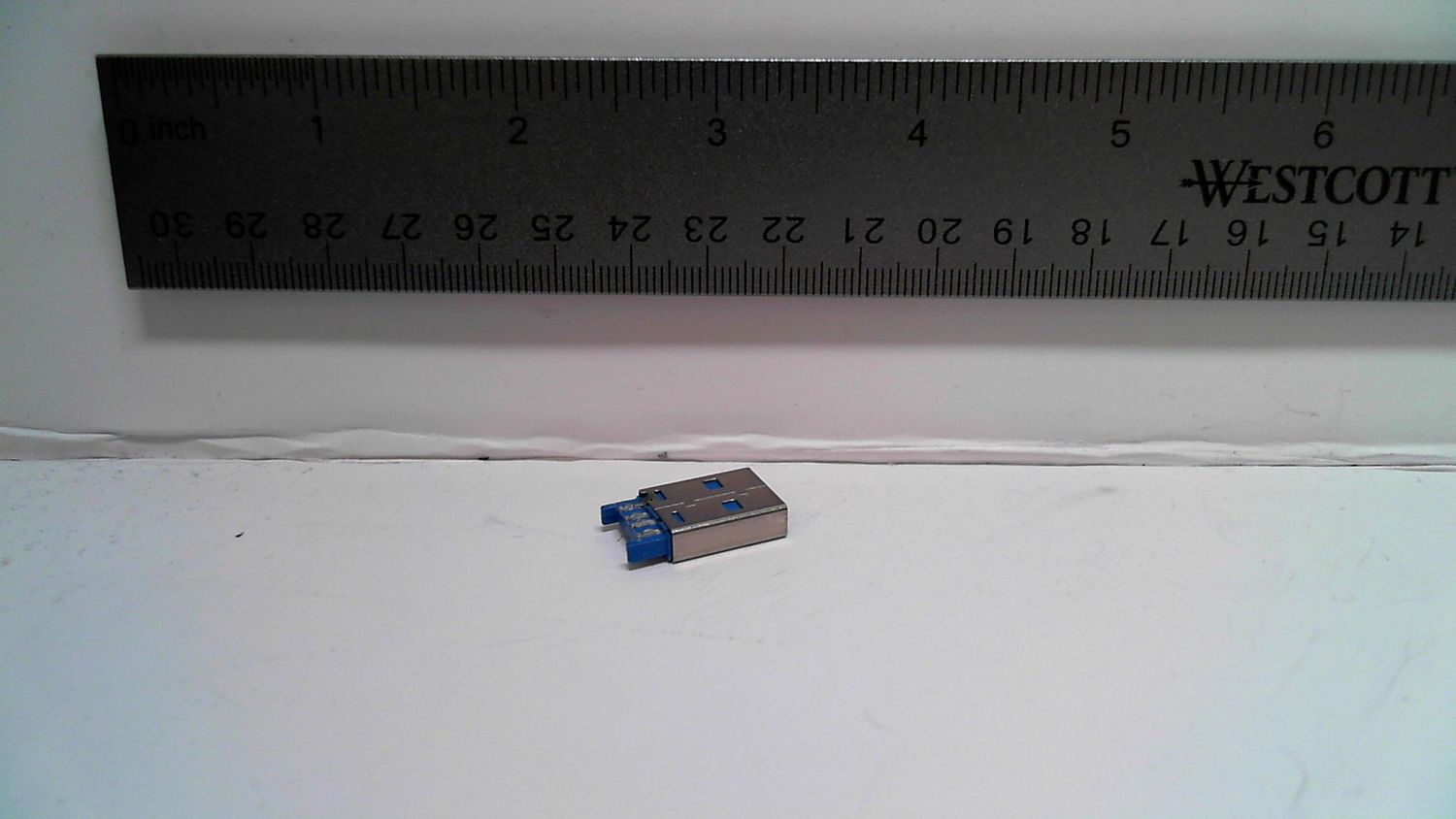 Connector - USB A 3.0 male - 180 degree - Solderable