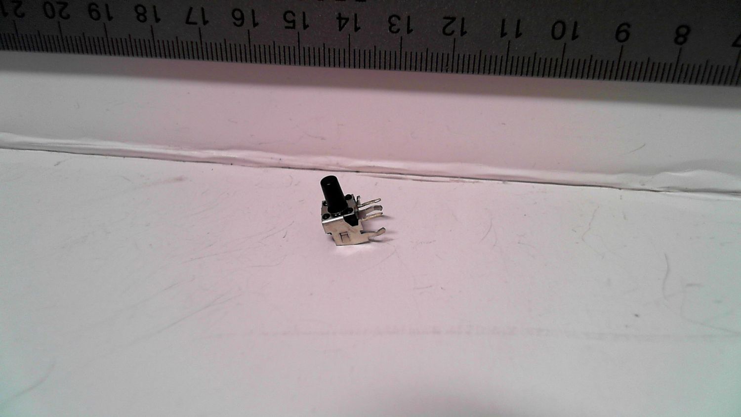 Switch - Push Button - black - 90deg