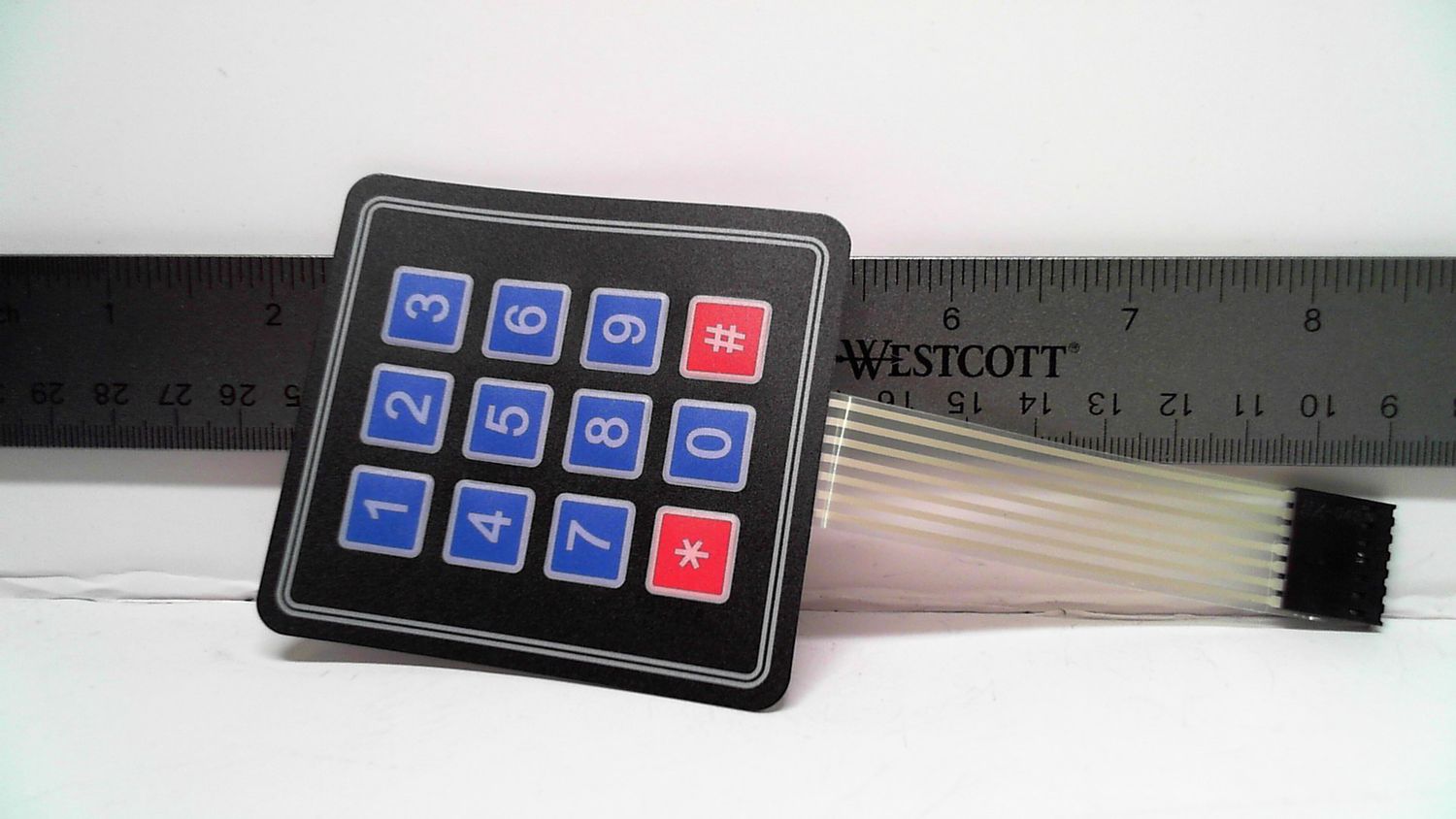 Prototyping Keypad - 3x4 and 4x4 Matrix Membrane