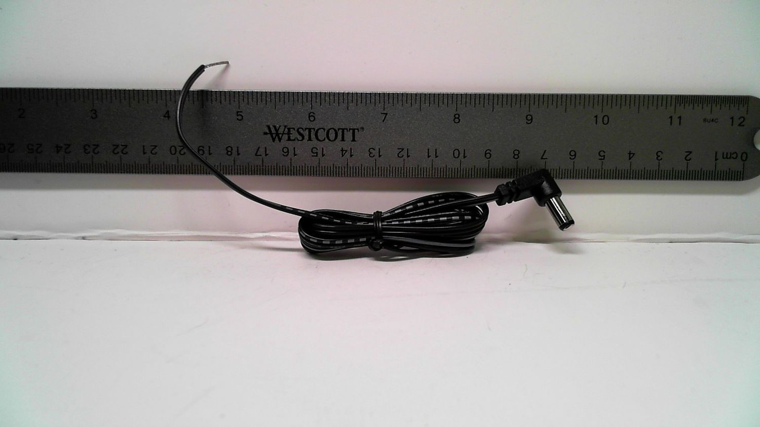 Connector - DC Barrel Power Jack to Bare Wire - male - 5.5x2.5mm