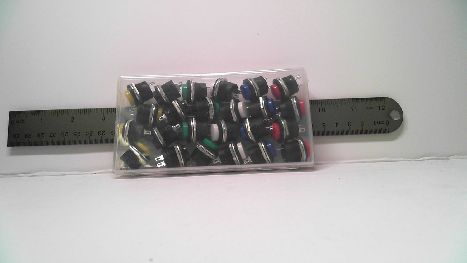 Multicolor 16mm push button