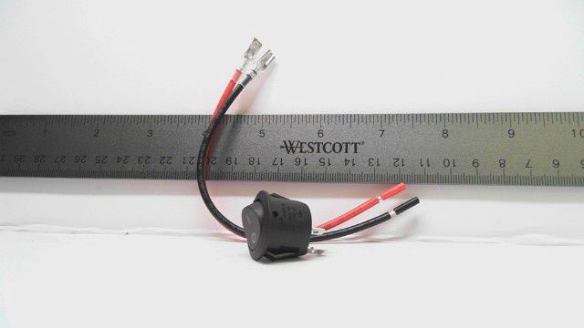 Switch - Rocker - On/Off - XL with wires