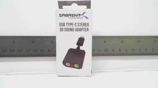 Adapter - USB-C to Dual Stereo Audio Jack
