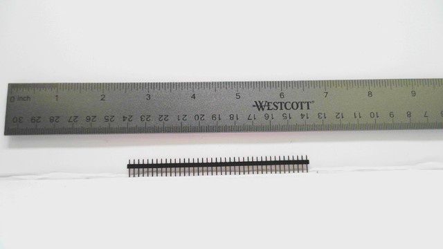 Male Pin Headers - 40ct