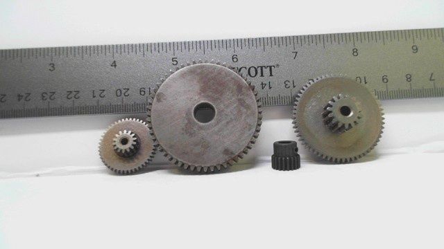 Assorted Gears (came with wind turbine generator)