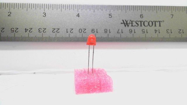 LED - Red - 5mm - Conic