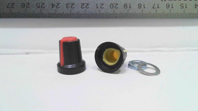 Potentiometer Accessories - Caps and Nuts/Washers