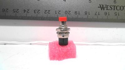 Switch - Push Button - red cap