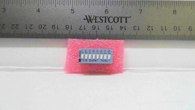 Switch - DIP slide - 8 pos
