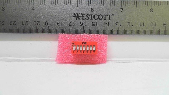 Switch - DIP slide - 7 pos