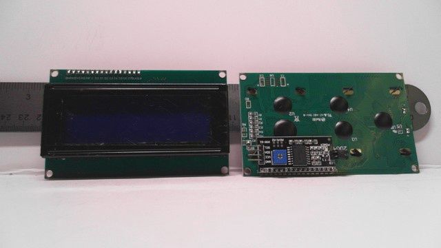 Display - 20x4 LCD Screen - I2C