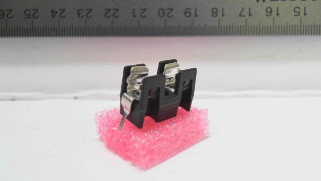 Fuse Holder - 5x15mm - Black