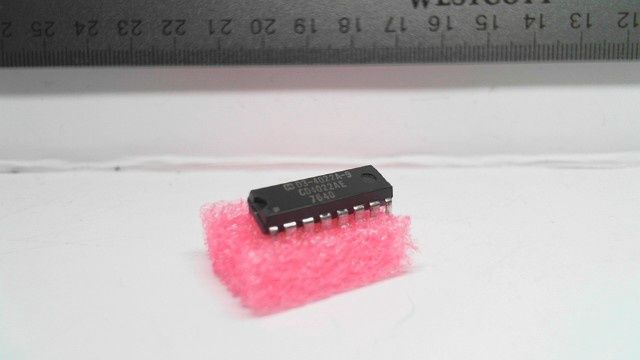 IC - CD4022AE - Octal counter