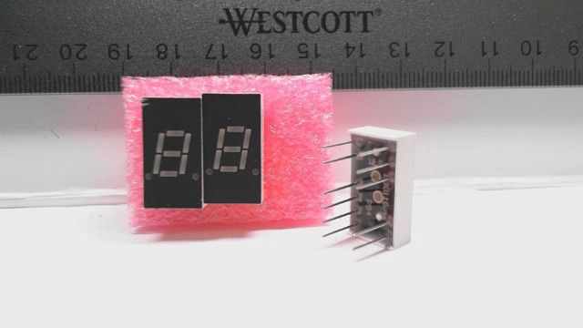 LED Display - Seven Segment - Single Digit (small) - version 3