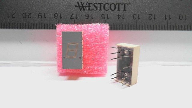 LED Display - Seven Segment - Single Digit (small) - version 6