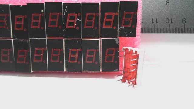 LED Display - Seven Segment - Single Digit (small) - version 2