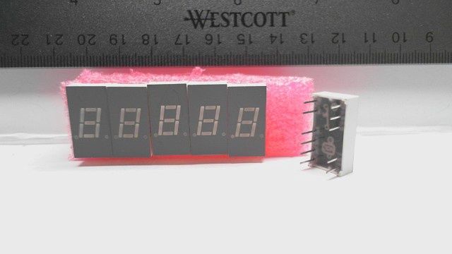 LED Display - Seven Segment - Single Digit (small) - version 4