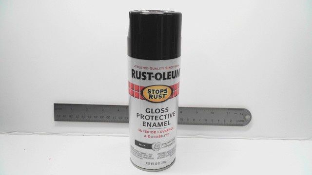 Spray Paint - Black Gloss Enamel