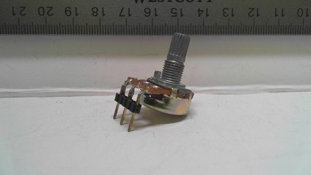 Potentiometer - 100k Ohm - Knob