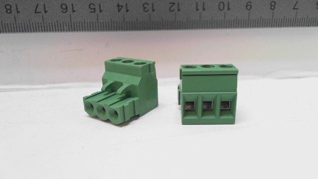 Inline Screw Terminal Block Plug - 3DIP