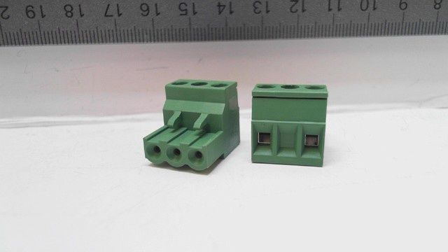 Inline Screw Terminal Block Plug - 2DIP