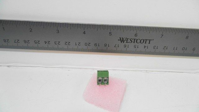 Inline Screw Terminal Block Plug - 2DIP