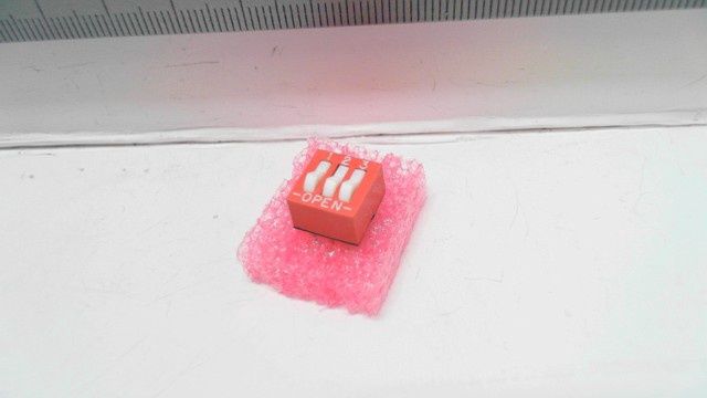 Switch - DIP rocker - 3 pos