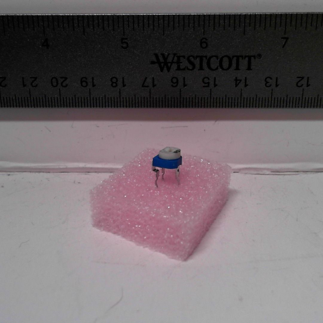 Potentiometer - 1M ohm adjustable pcb mount