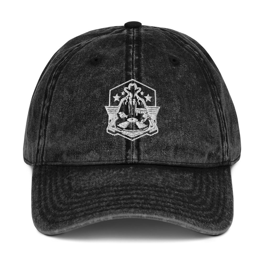 Starring The Bishop Vintage Cotton Twill Cap