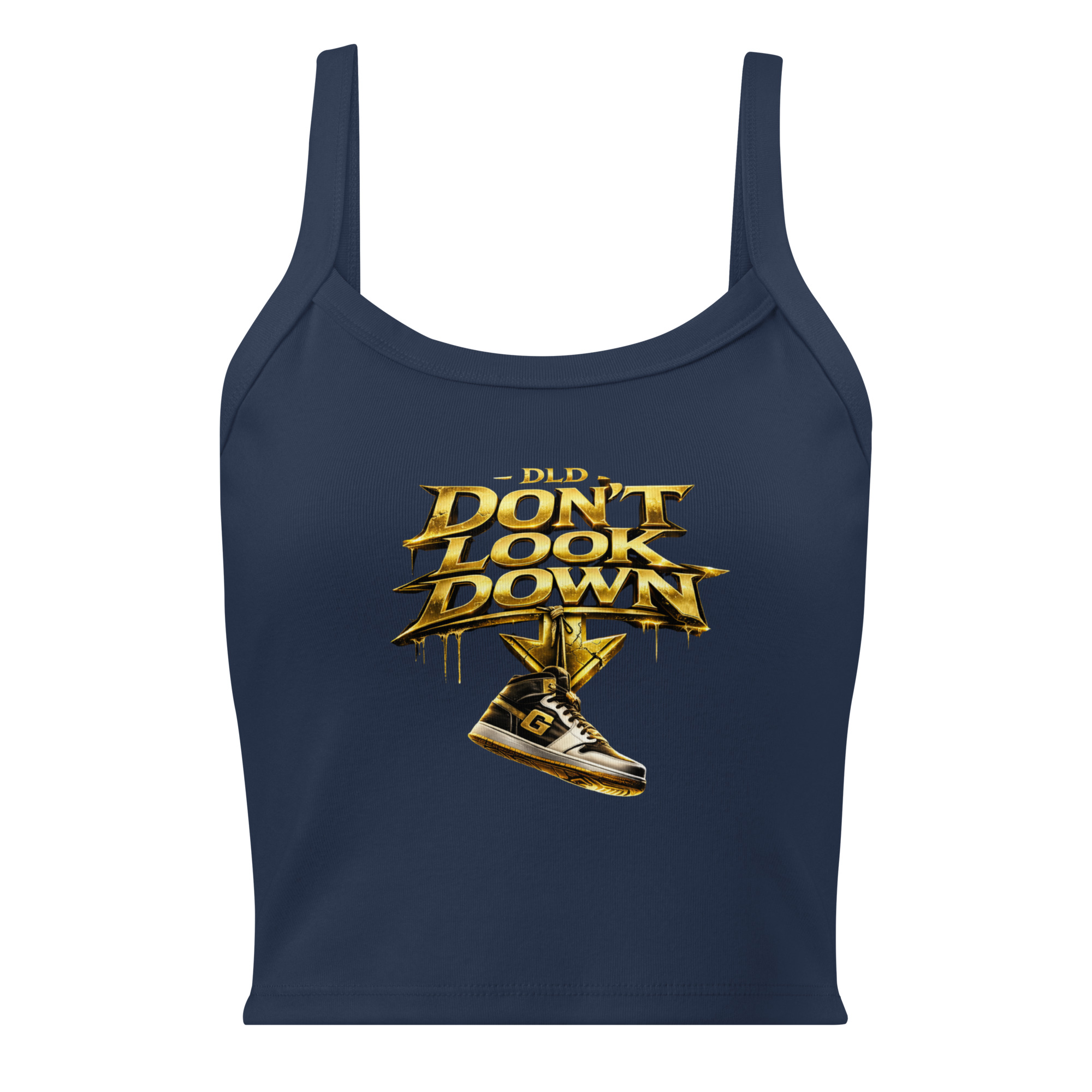 Don't Look Down Women’s micro-rib tank top
