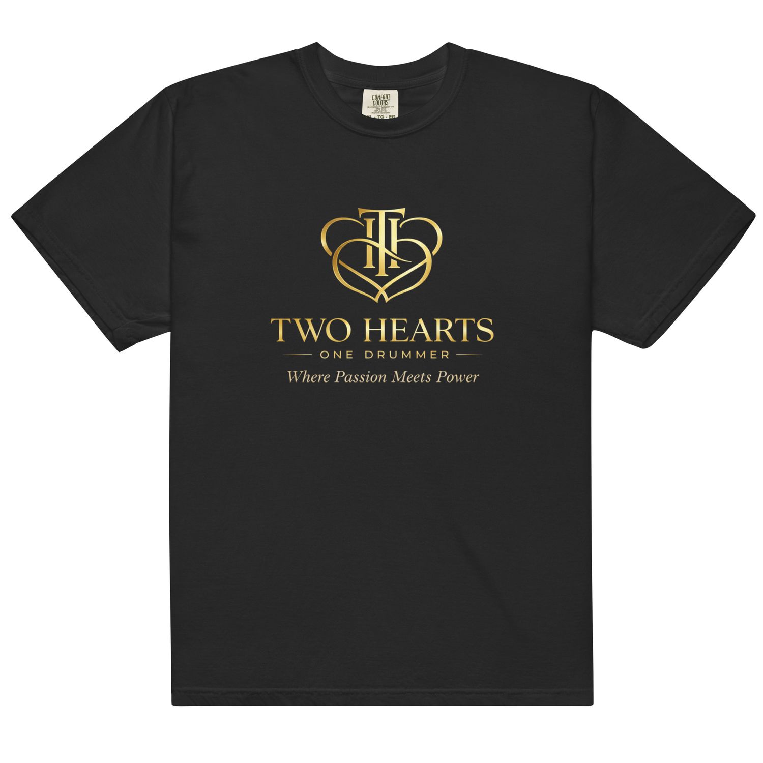 Two Hearts Unisex heavyweight t-shirt Two Hearts Unisex heavyweight t-shirt