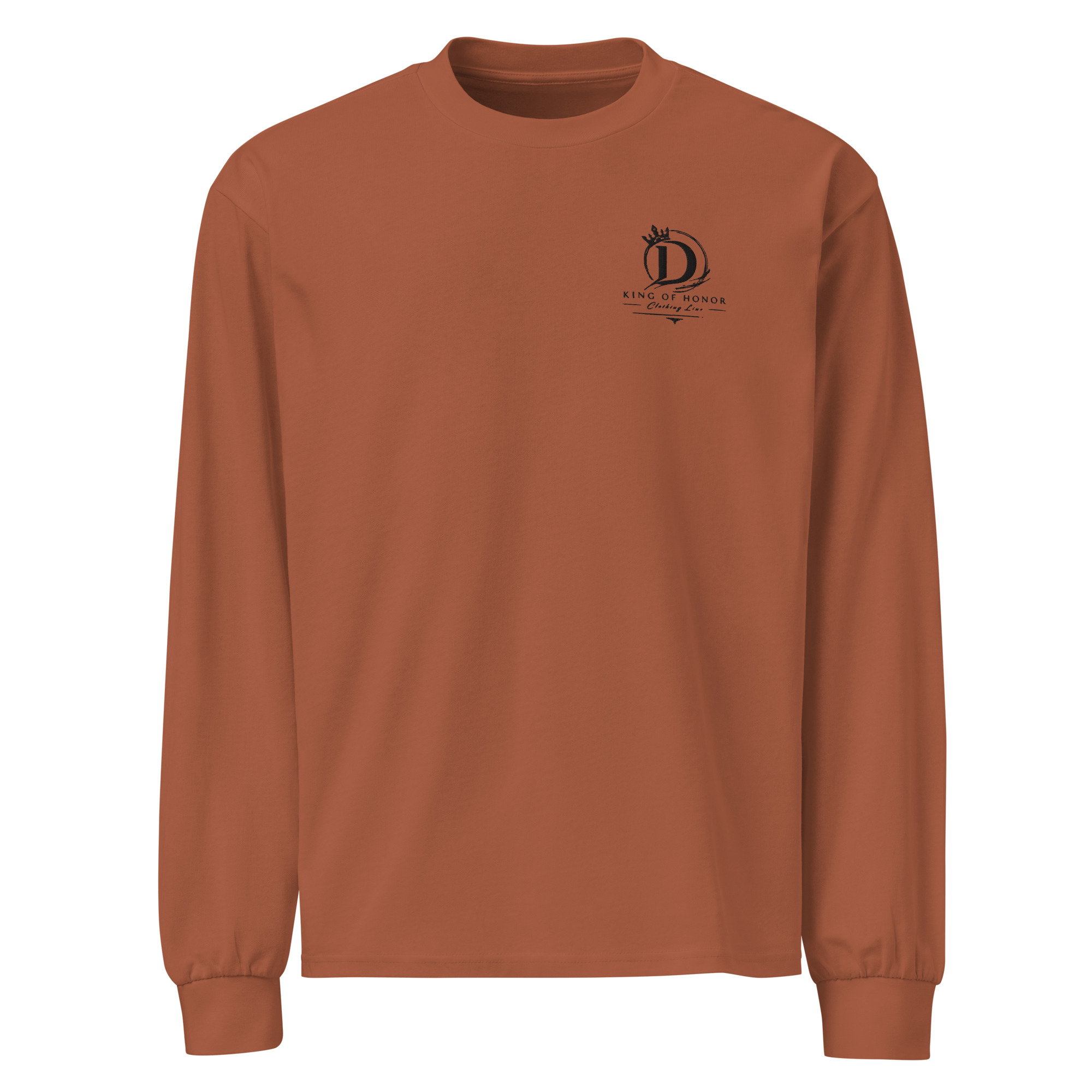 King of Honor Premium heavyweight long sleeve shirt