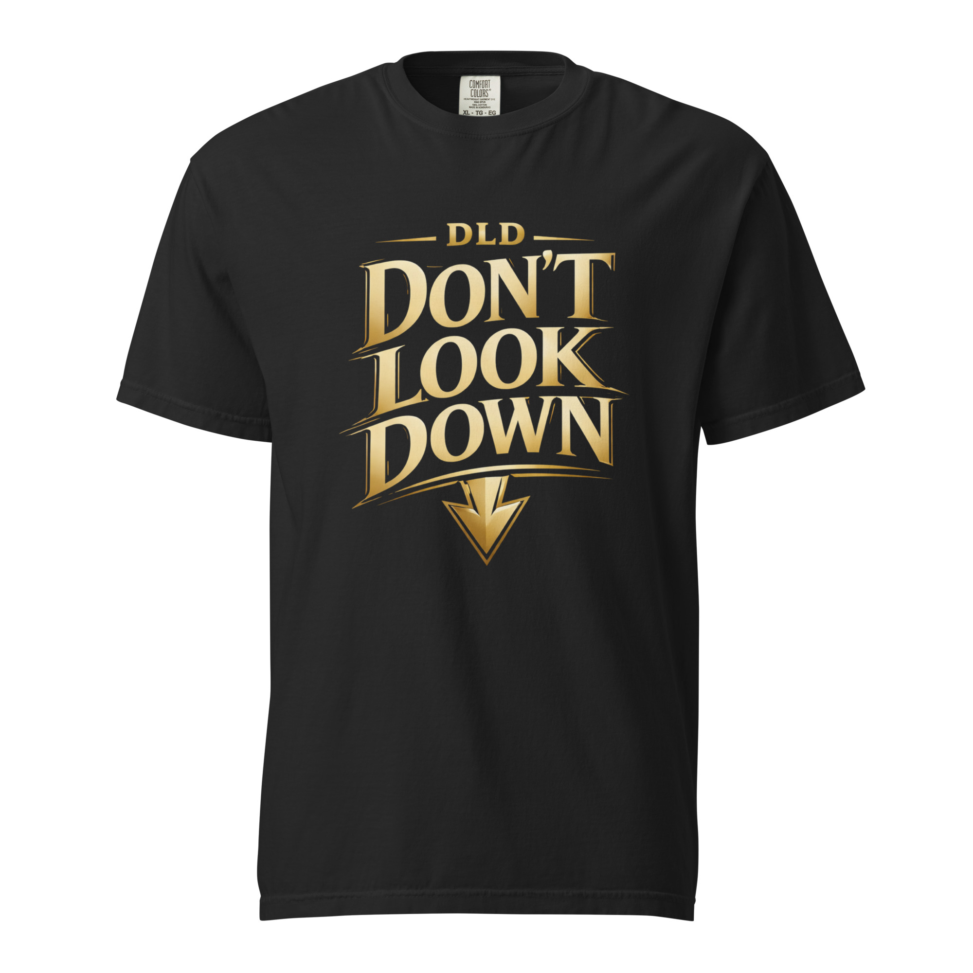 Do not Look Down Unisex heavyweight t-shirt
