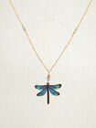 Turquoise Dragonfly Dreams Pendant Necklace