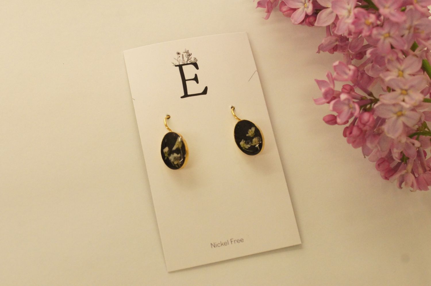 Alyssum Botanical Earrings