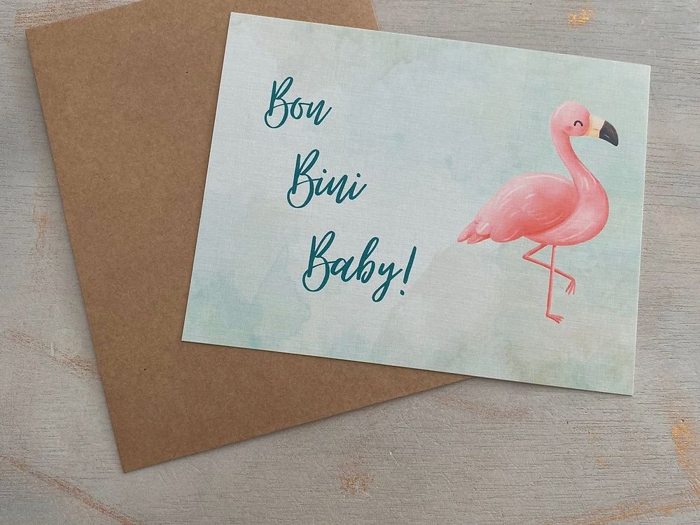 Greeting card, Design: Bon Bini Baby