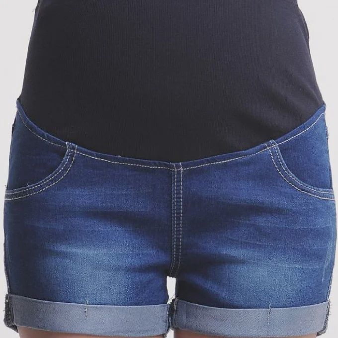 Maternity Denim Short