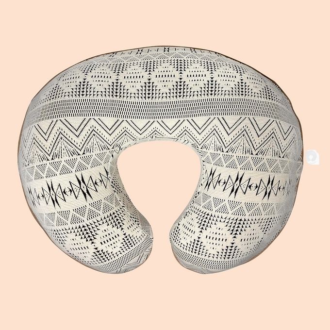 Boppy Luxe voedingskussen, Colour: Grey stripe