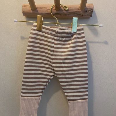 Legging met streepjes