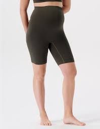 Nais seamless rib biker short, Size: XS/S, Colour: Olive