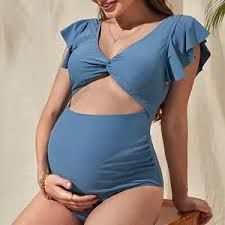 Badpak Blue Ruffle