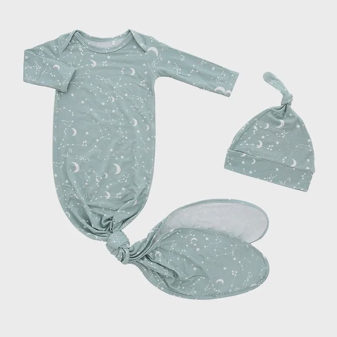 Bamboo Baby gown set