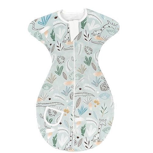 Inbaker slaapzakjes, Colour: Leaves and Animals, Size: 0-3M