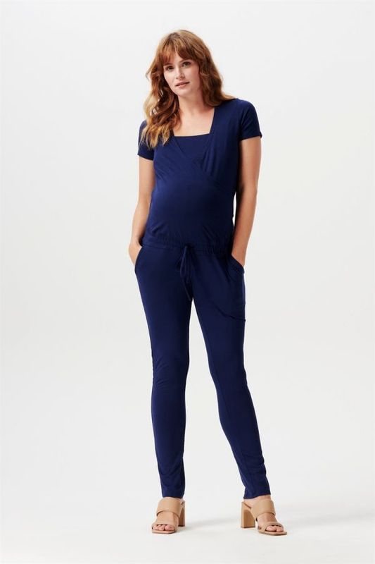 Jumpsuit Driel short sleeve met voedingsfunctie