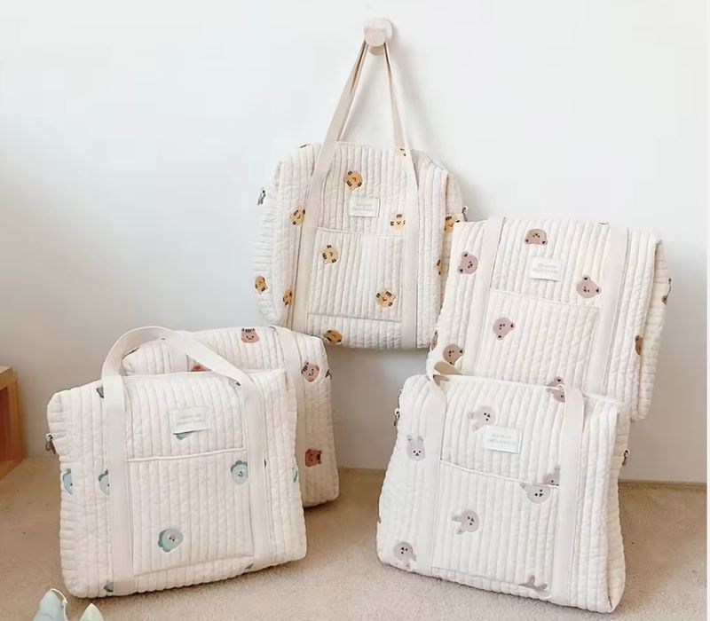 Quilted Stroller Diaper Bag