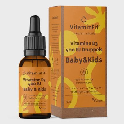 Vitamine D3 Druppels baby en kinderen