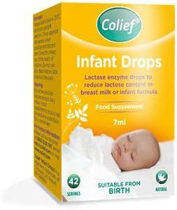 Lactase infant drops