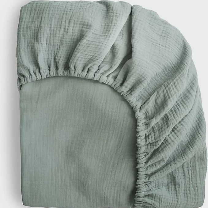 Hydrofiel Crib Sheet, Colour: Groen