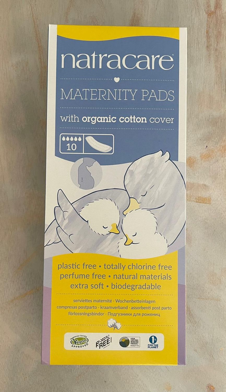 Organic maternity pads